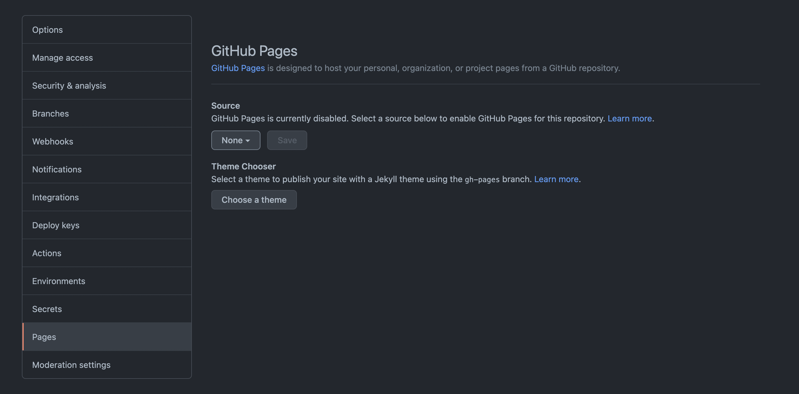 GitHub Pages Tab Highlighted in Tabbar
